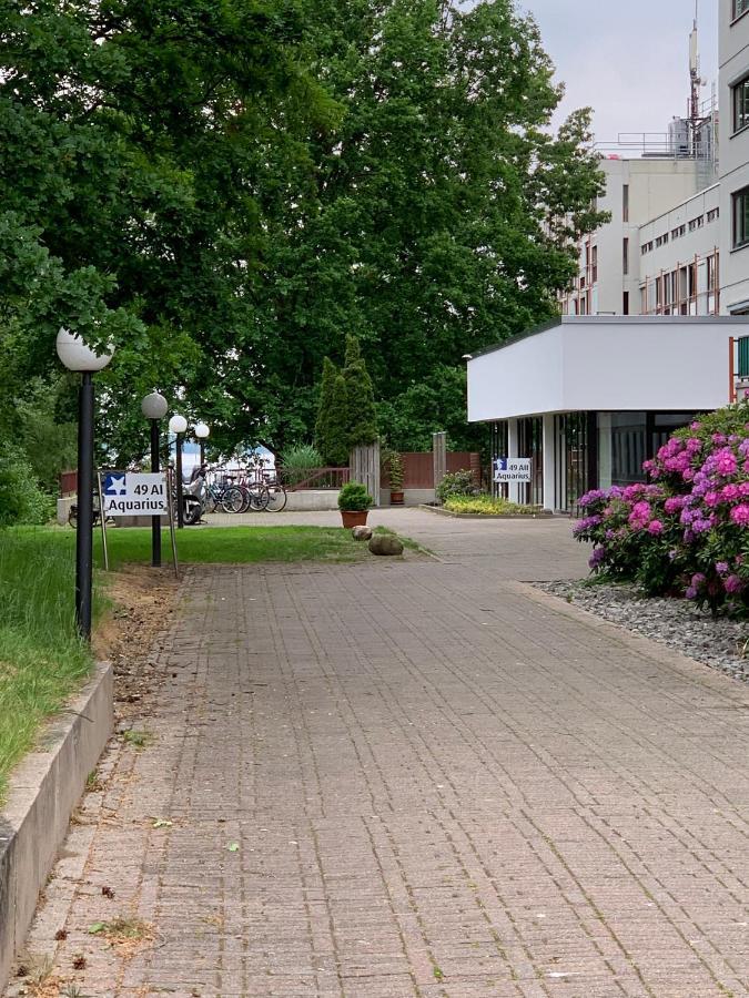 Kleine Moewe, Exklusives Ein Zimmer Apartment Mit Sauna Im Haus Wunstorf Esterno foto